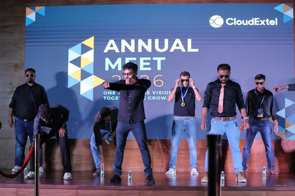 CloudExtel Annual Meet 2026 stage performance