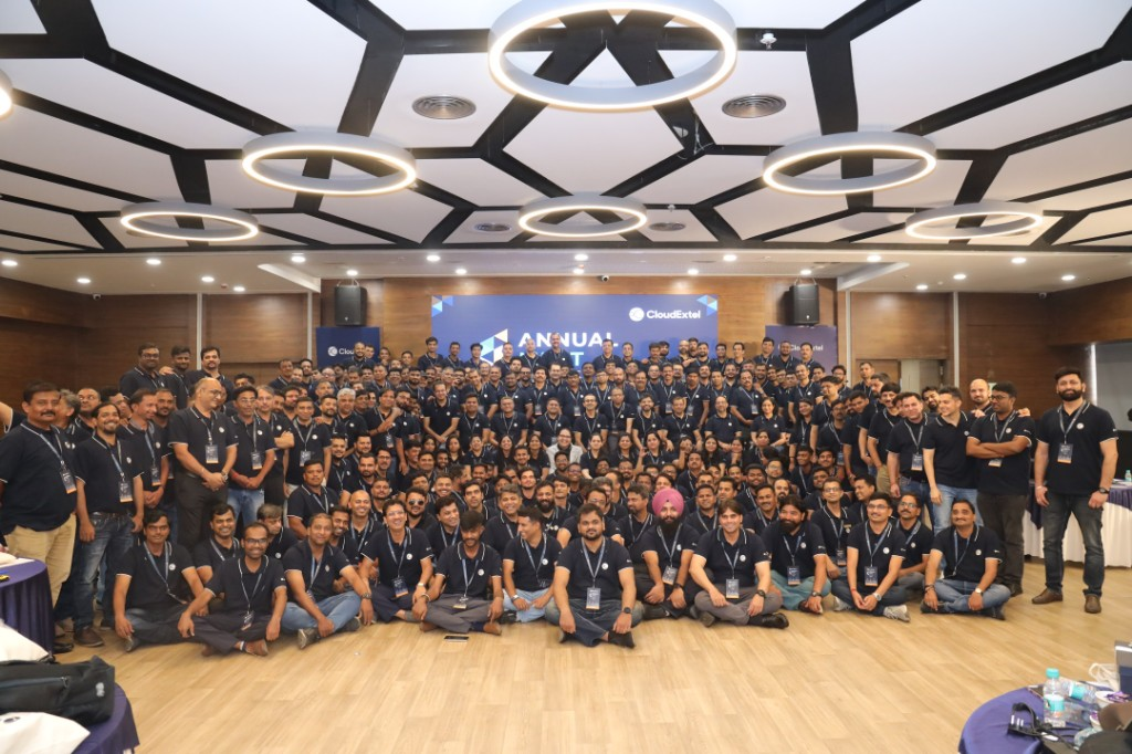 CloudExtel Annual Meet large group photo
