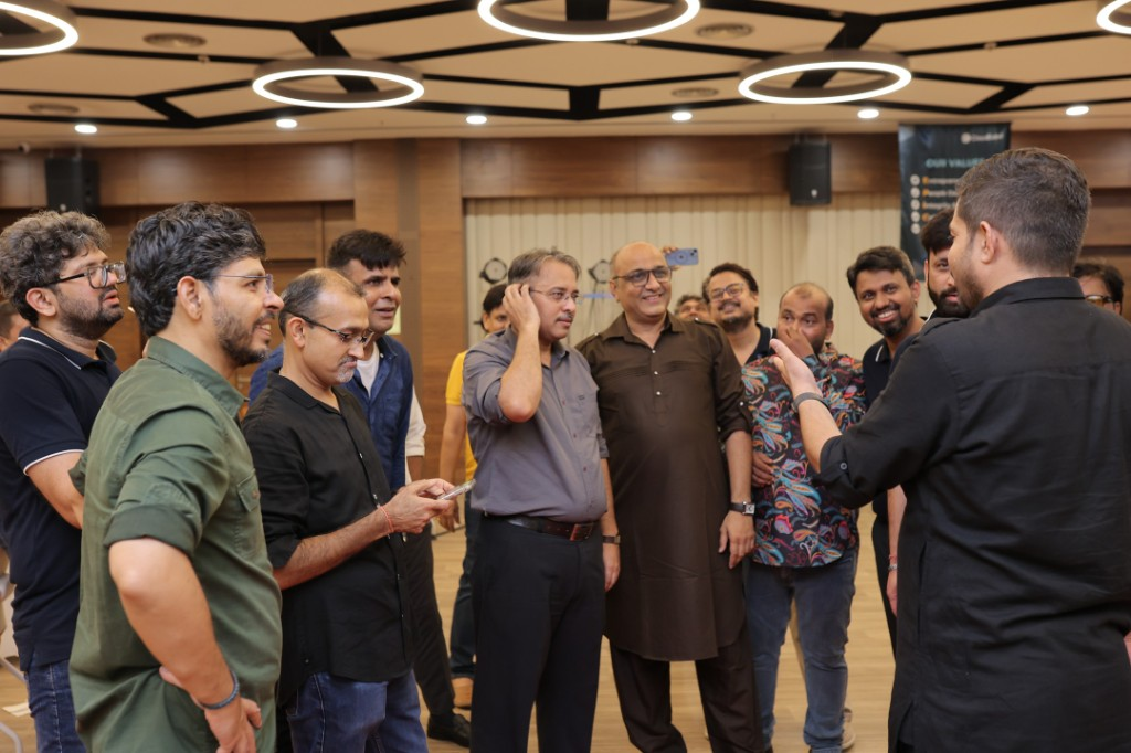 CloudExtel team networking at Annual Meet